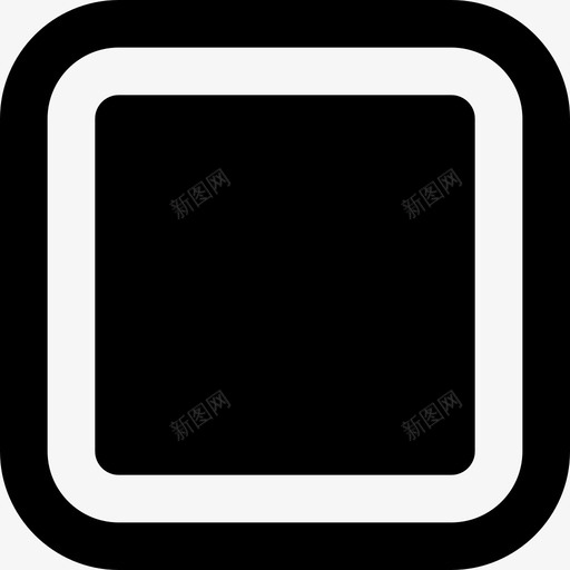 停止按钮取消关闭图标svg_新图网 https://ixintu.com 停止按钮 关闭 取消 暂停
