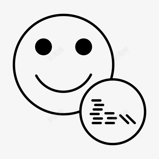 账户余额交易笑脸图标svg_新图网 https://ixintu.com 交易 客户 用户操作 笑脸 财务 账户余额