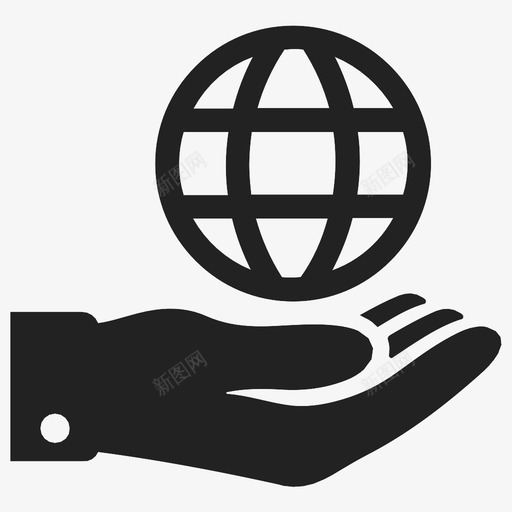 因特网信息网网站图标svg_新图网 https://ixintu.com 信息 信息网 全球 商业 因特网 地球 手 网站 网络 网络空间