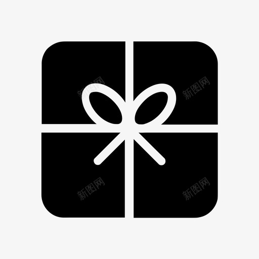 礼品商店丝带图标svg_新图网 https://ixintu.com 丝带 包裹 可怕的电子商务黑暗版 商店 在线商店 电子商务 盒子 礼品 礼物 蝴蝶结
