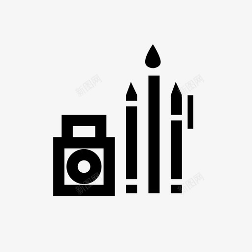艺术钢笔绘画图标svg_新图网 https://ixintu.com 绘画 网站套件1 艺术 艺术家 设计师 钢笔 铅笔 颜色