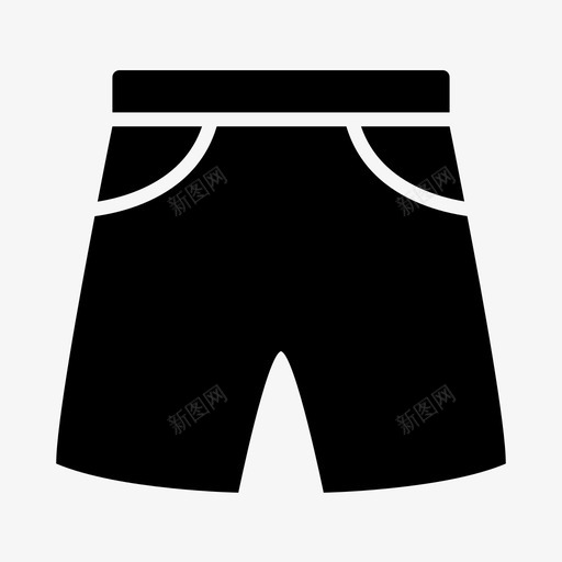 采购产品短裤衣服裤子图标svg_新图网 https://ixintu.com 时尚 服装 衣服 衣服和配件 装备 裤子 采购产品短裤