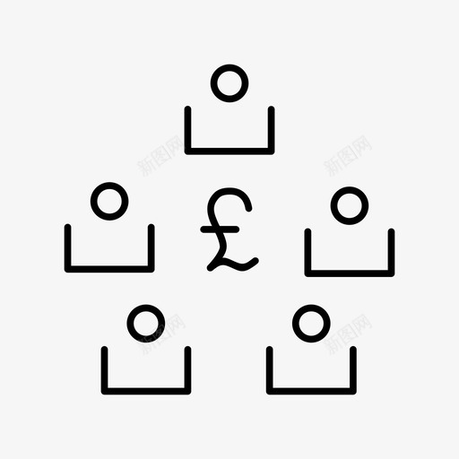 股东利益相关者股份图标svg_新图网 https://ixintu.com 分销 利益相关者 合伙人 基金 网络 股东 股份 英镑 财务 银行和财务卷4