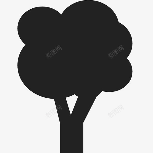 树木绿色生长图标svg_新图网 https://ixintu.com 公园 木材 树干 树木 植物 生长 绿色