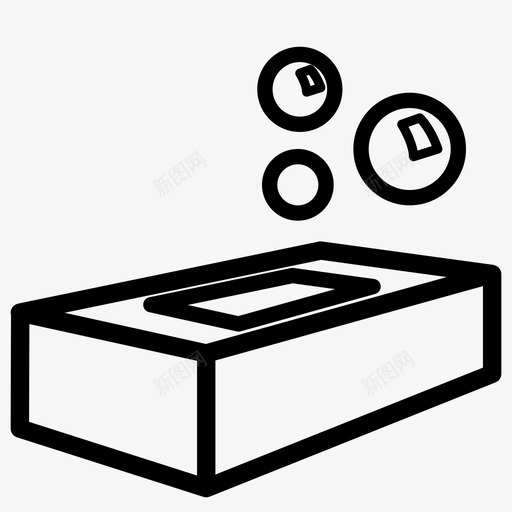 肥皂洗澡泡泡图标svg_新图网 https://ixintu.com 布 日常生活 泡泡 洗涤 洗涤剂 洗澡 清洁剂 肥皂