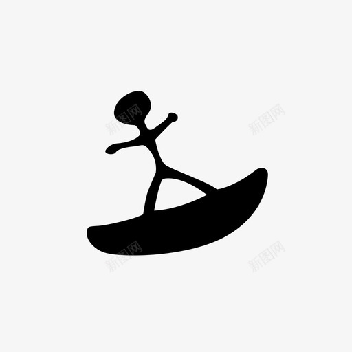 冲浪电脑职业图标svg_新图网 https://ixintu.com 冲浪 电脑职业
