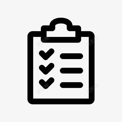 培训计划时间结果图标svg_新图网 https://ixintu.com 人员 使用 健身 剪贴板 办公室 培训计划 复选标记 时间 简易 结果