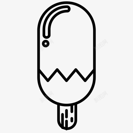 巧克力冰淇淋奶油冰淇淋图标svg_新图网 https://ixintu.com 冰淇淋 奶油冰淇淋 巧克力