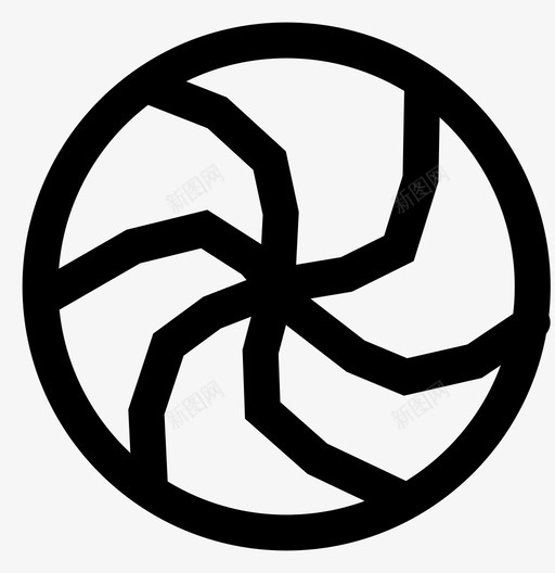 旋转沙滩球图标svg_新图网 https://ixintu.com 旋转沙滩球
