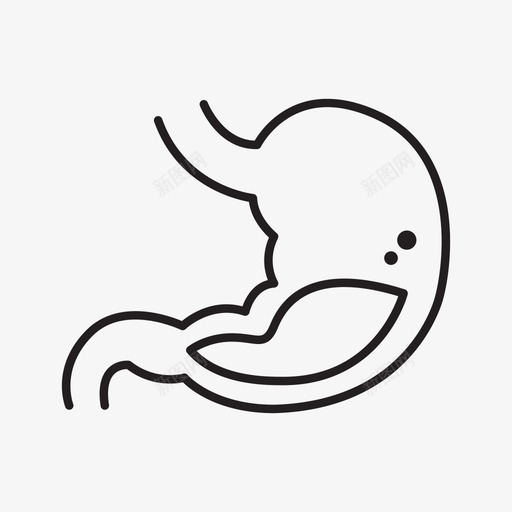 消化器官消化系统图标svg_新图网 https://ixintu.com 消化器官 消化系统 消化道