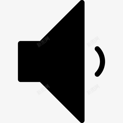低音量下降降低图标svg_新图网 https://ixintu.com 上升 下降 低音量 声音 降低 音乐实心图标