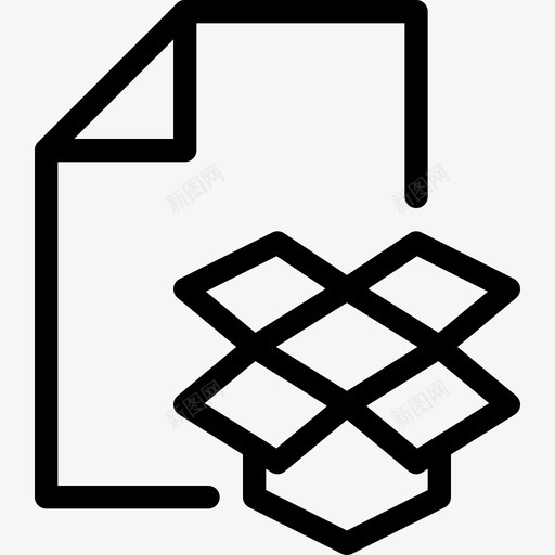 dropbox文件装运保险箱图标svg_新图网 https://ixintu.com dropbox文件 保险箱 包装 图表 文件-行图标 文档 方向 纸张 装运 说明