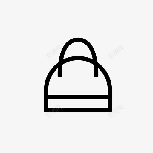 采购产品包配件手袋图标svg_新图网 https://ixintu.com 女士 手袋 皮革 购物 购物收集 配件 采购产品包 金钱 钱包