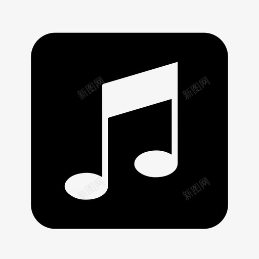 音乐歌曲智能手机图标svg_新图网 https://ixintu.com IPO ipad iphone ipod shuffle 应用程序 智能手机 歌曲 音乐 音乐笔记
