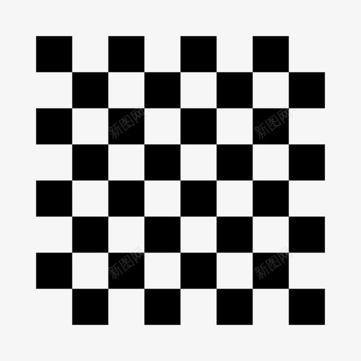 棋盘正方形常规图标svg_新图网 https://ixintu.com 光栅 对比度 常规 格子 棋盘 正方形 游戏板 矩形 网格