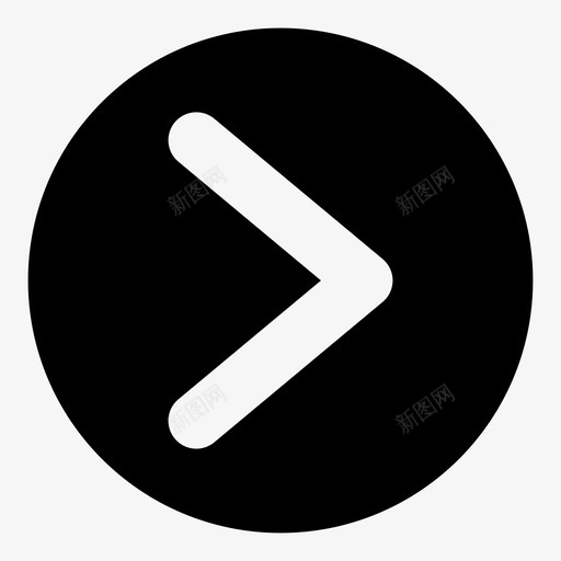 右思考力量图标svg_新图网 https://ixintu.com 东方 决策 判断 前进 力量 右 向右箭头 圆形图标集 思想 思考 方向