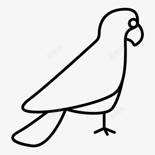 鹦鹉独自飞翔图标svg_新图网 https://ixintu.com 产卵 复飞鸟 巢 波宾吉 独自 翅膀 金刚鹦鹉 飞翔 鹦鹉