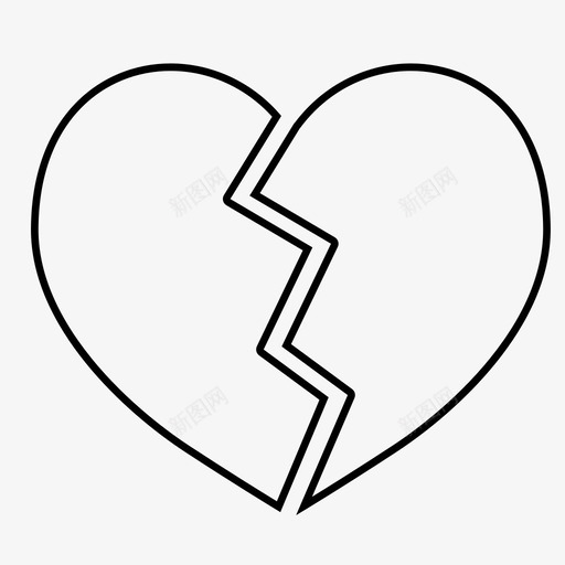 心碎痛苦夫妻图标svg_新图网 https://ixintu.com 伤心 分手 夫妻 心碎 痛苦