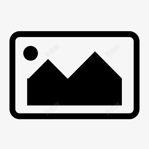 图像风景山脉图标svg_新图网 https://ixintu.com 图像 图片 山脉 照片 风景