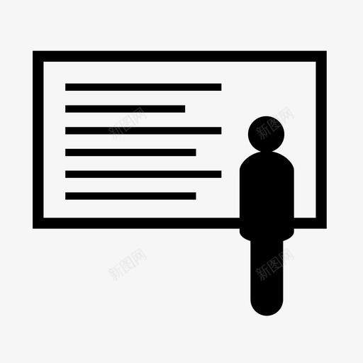 演示学生教授图标svg_新图网 https://ixintu.com 学习 学生 教授 教育 教育家 演示 演示者 课程