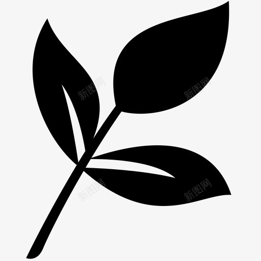 叶枝绿图标svg_新图网 https://ixintu.com 叶 土 枝 树 歌 绿 自然 艳丽的花