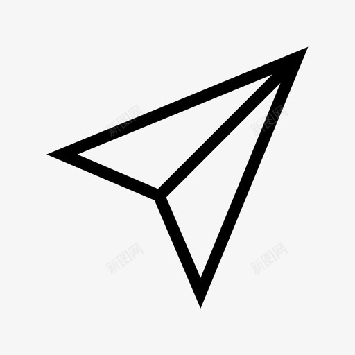 发送纸飞机消息图标svg_新图网 https://ixintu.com 发送 搜索引擎优化大纲 消息 电子邮件 目标 箭头 纸飞机 通信 邮件