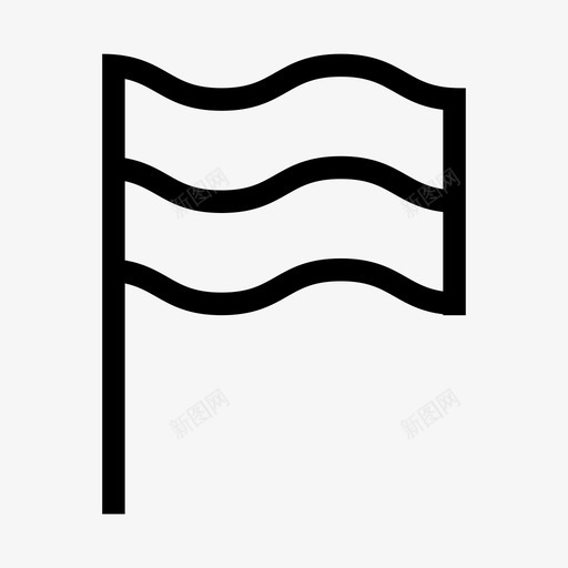 旗徽图标svg_新图网 https://ixintu.com 徽 旗