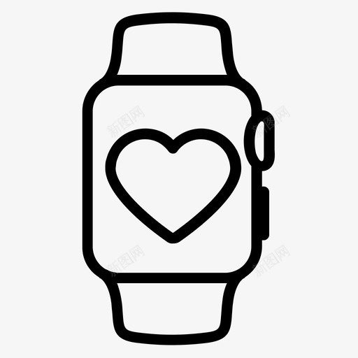 applewatch表带训练图标svg_新图网 https://ixintu.com applewatch applewatch图标 个人 健康 压力 心率 普通 曲目 表带 训练