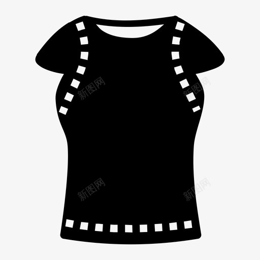 T恤衣服和鞋子实心卷2图标svg_新图网 https://ixintu.com T恤 衣服和鞋子实心卷2