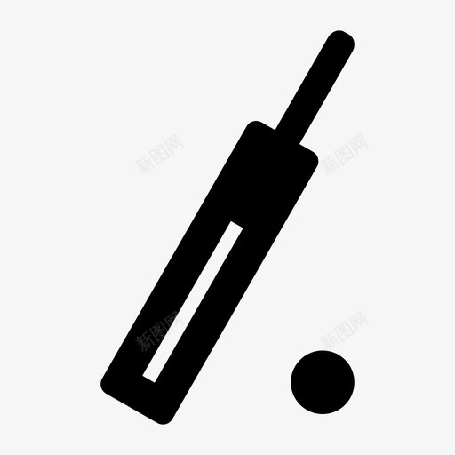 板球游戏娱乐图标svg_新图网 https://ixintu.com 娱乐 板球 游戏