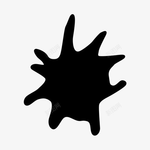 病毒斑点油漆图标svg_新图网 https://ixintu.com 健康 变形虫 垃圾 斑点 油漆 病毒 细菌 肮脏