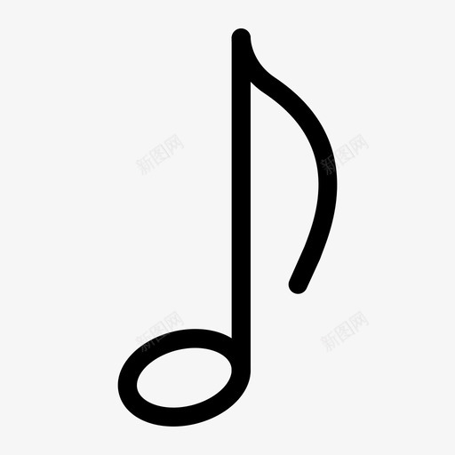 音符歌曲歌唱图标svg_新图网 https://ixintu.com 乐谱 乐队 合唱 合唱团 和声 旋律 歌唱 歌唱团 歌曲 管弦乐队 音乐图标/ 音符