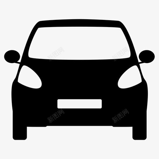 掀背车汽车驾驶图标svg_新图网 https://ixintu.com 掀背 掀背车 汽车 车辆 驾驶