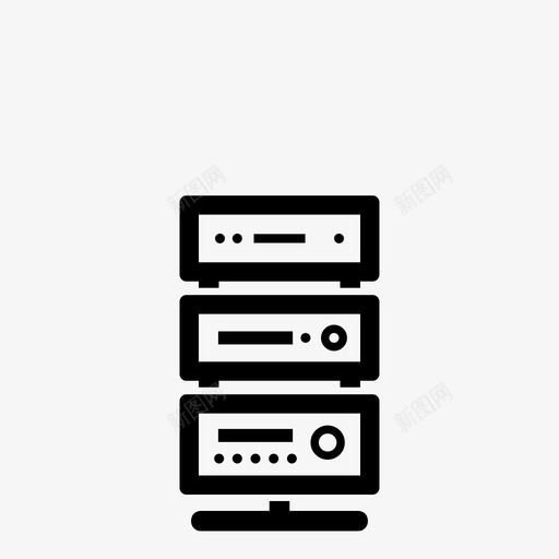 立体声系统音响系统音乐系统图标svg_新图网 https://ixintu.com av接收器 娱乐系统 消费电子产品 电子产品 电视和视频 立体声系统 音乐系统 音响系统 高保真音响