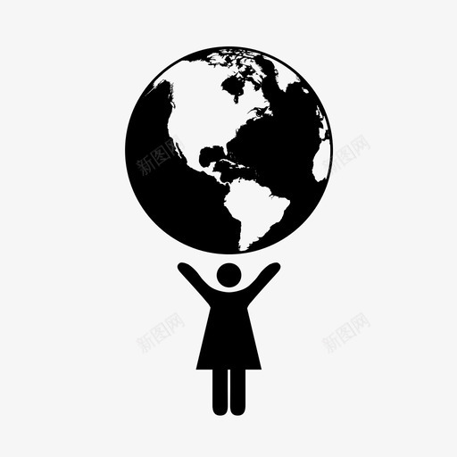 公民旅游女孩世界女人图标svg_新图网 https://ixintu.com 世界之手 世界女人 世界女孩 公民 合拍女孩 旅游女孩 旅行 智慧女孩