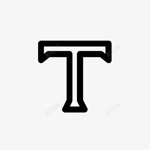 字体大写字母图标svg_新图网 https://ixintu.com 大写 字体 字母 工具箱 排版 文本