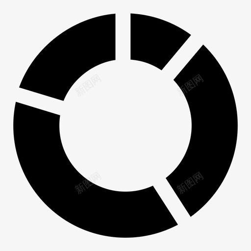 甜甜圈图表信息图表饼图图标svg_新图网 https://ixintu.com 信息图表 报告 甜甜圈图表 统计 表格 趋势 饼图