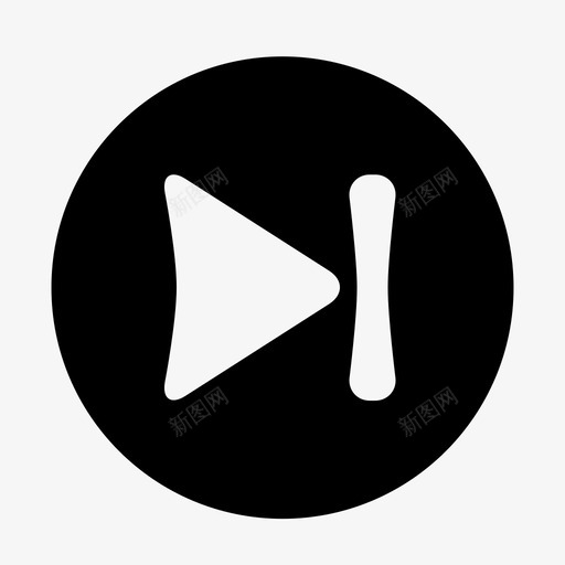 下一个玩家控制稍后图标svg_新图网 https://ixintu.com 下一个 之后 到来 旁边 最后一个 玩家控制 稍后 箭头下一个 结束 附加