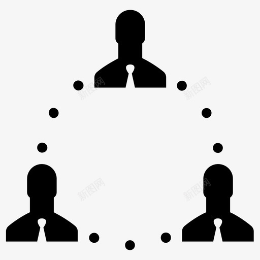 业务组利润人员图标svg_新图网 https://ixintu.com 业务人员 业务卷2 业务团队 业务组 人员 公司 利润 目标 管理 组织 结构