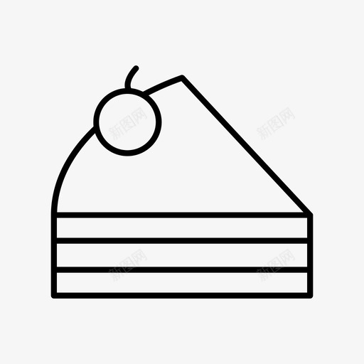 蛋糕成功特殊场合图标svg_新图网 https://ixintu.com thineo场合和庆祝 庆祝 庆祝事业 庆祝理由 快乐 成功 特殊场合 聚会 蛋糕