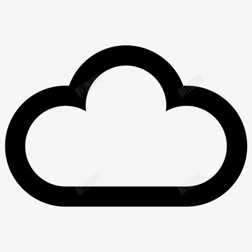 云上载ui图标svg_新图网 https://ixintu.com icloud ui 上载 下载 云 同步 在线存储 存储 小ui图标 气候 驱动器