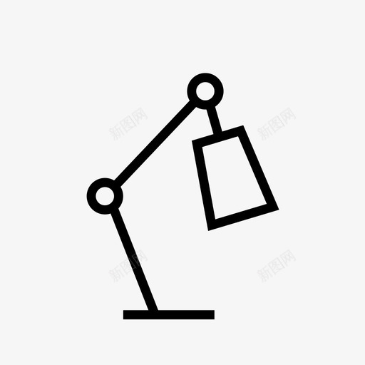 采购产品灯工作台灯图标svg_新图网 https://ixintu.com 办公灯 台灯 工作 情绪 灯座 焦点 采购产品灯 阅读灯