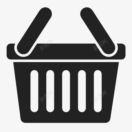 购物篮心愿单商店图标svg_新图网 https://ixintu.com 商品 商店 心愿单 手推车 携带 购买 购物篮 购物车 食品杂货
