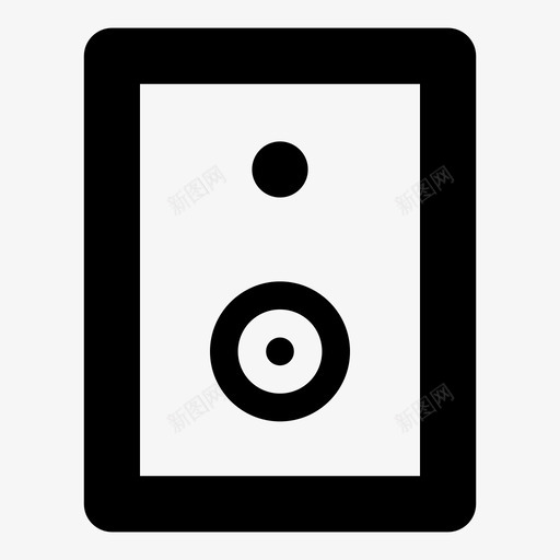 扬声器超低音扬声器音频扬声器图标svg_新图网 https://ixintu.com 声音 微型目录图标 扬声器 播放音乐 超低音扬声器 音频扬声器 高保真扬声器