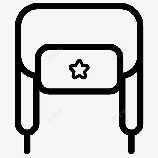 乌山卡毛皮帽子图标svg_新图网 https://ixintu.com 乌山卡 俄罗斯 俄罗斯冬天 冬天 帽子 星星 毛皮 温暖的帽子