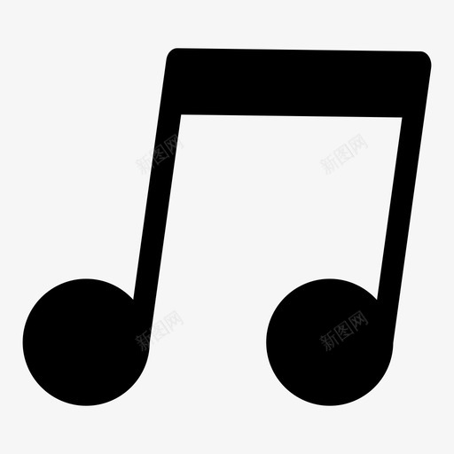音符和声音乐类图标svg_新图网 https://ixintu.com 和声 声音 音乐类 音符