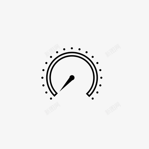 速度表汽车自动化图标svg_新图网 https://ixintu.com 汽车自动化图标 速度表