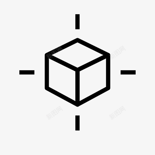 箱式立体式方形图标svg_新图网 https://ixintu.com 包装 包裹 新 方形 立体式 立方体 箱式 纸箱 装运 购物收藏