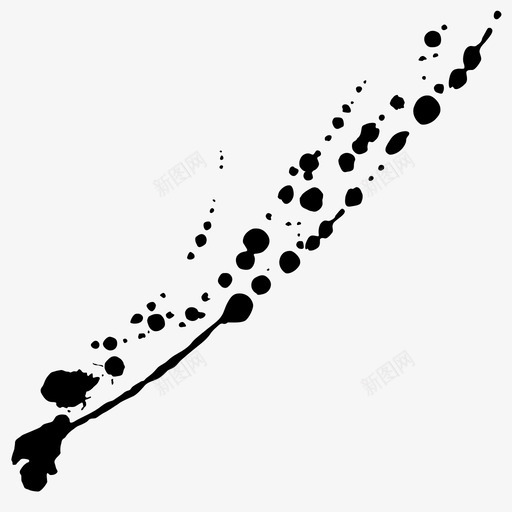 飞溅水彩画溢出图标svg_新图网 https://ixintu.com 斜线 水彩画 油 油漆 涂鸦 溢出 运动 飞溅