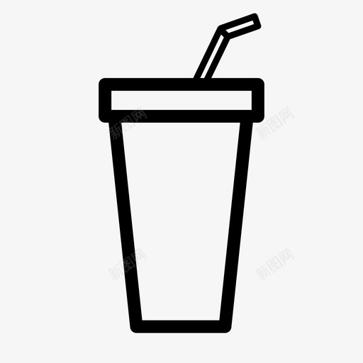 饮料可乐苏打水图标svg_新图网 https://ixintu.com 其他图标30 可乐 苏打水 饮料
